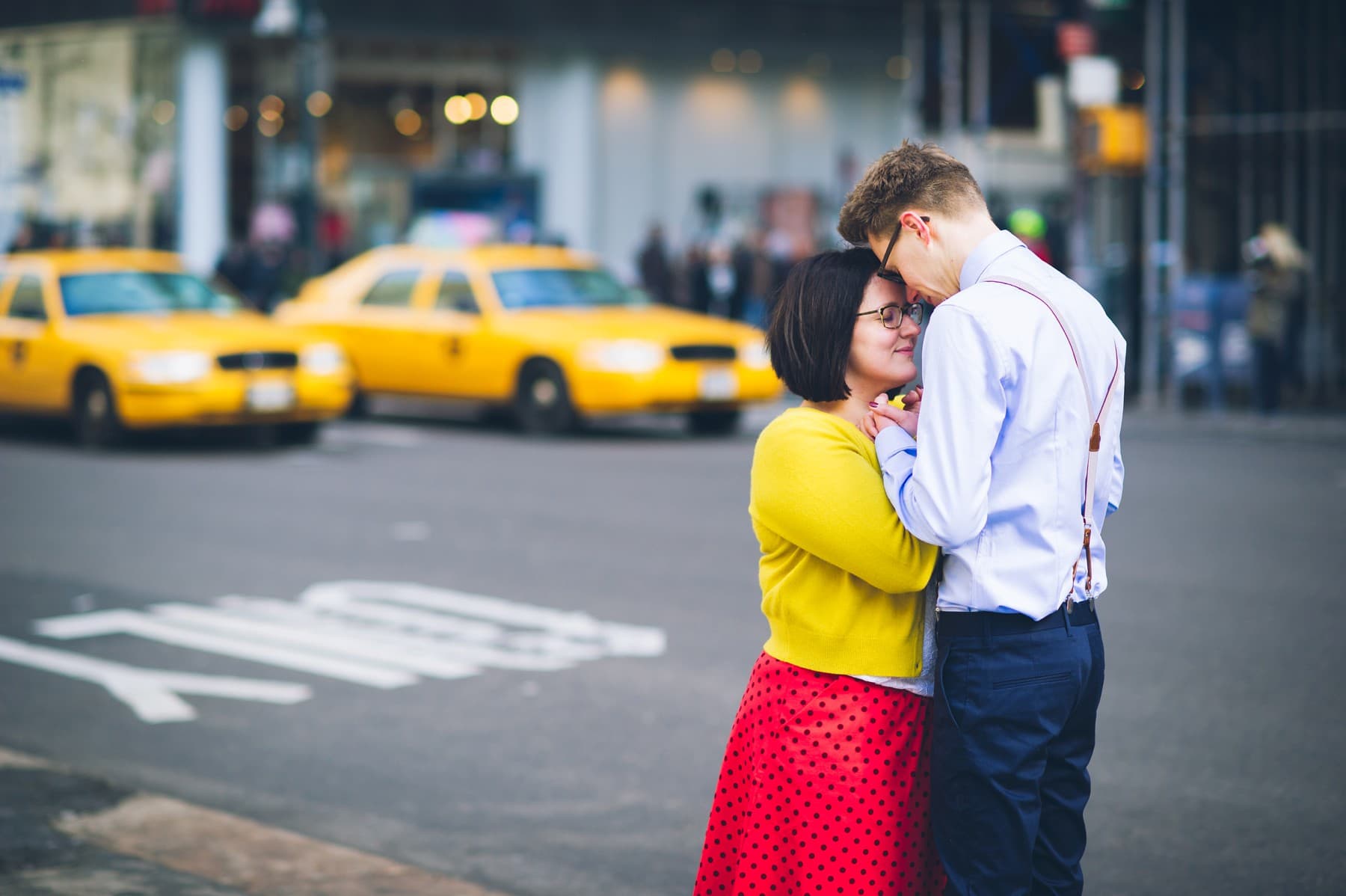 yellow taxi cab elopement
