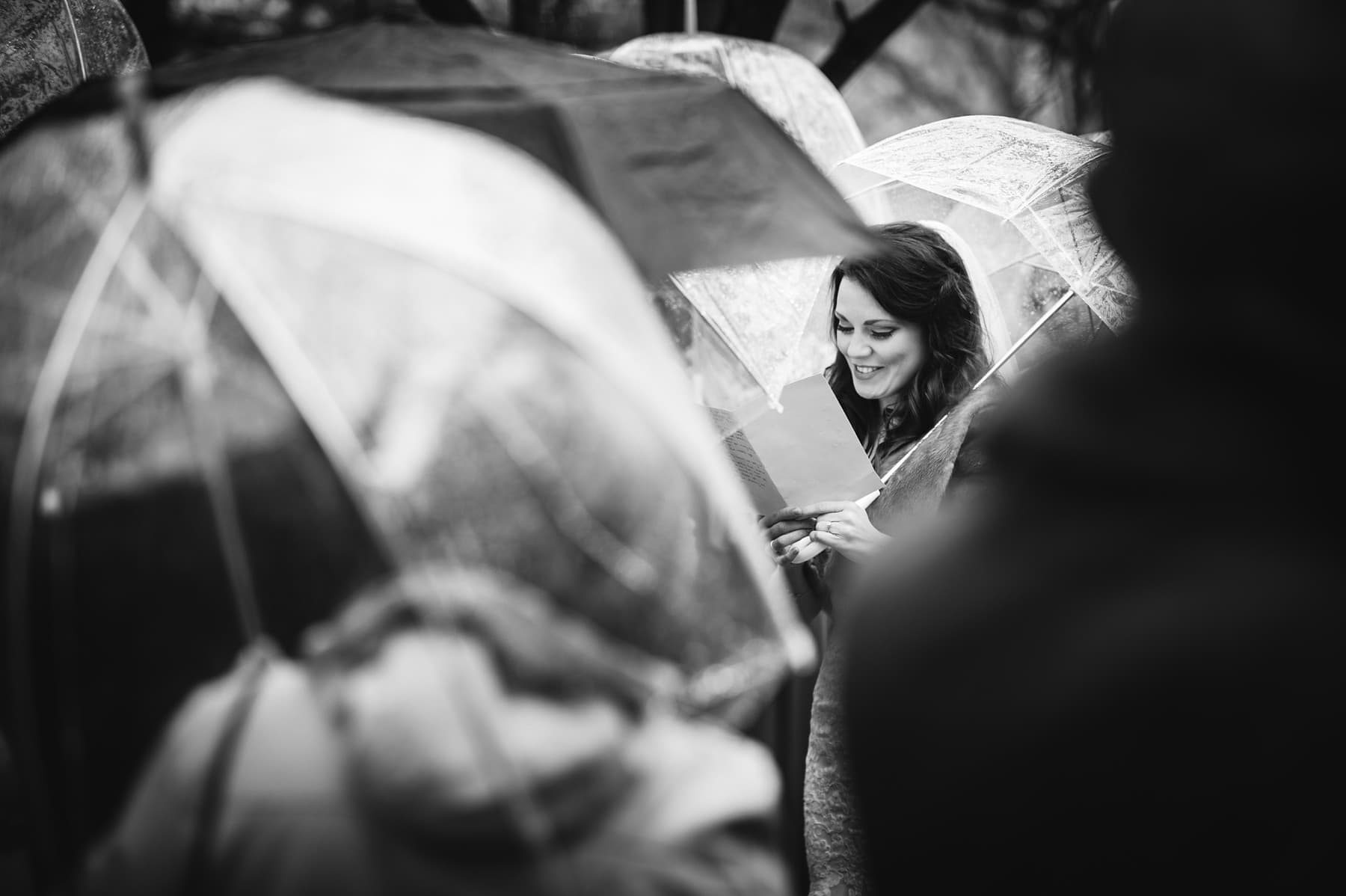 Central Park Elopement in the Rain