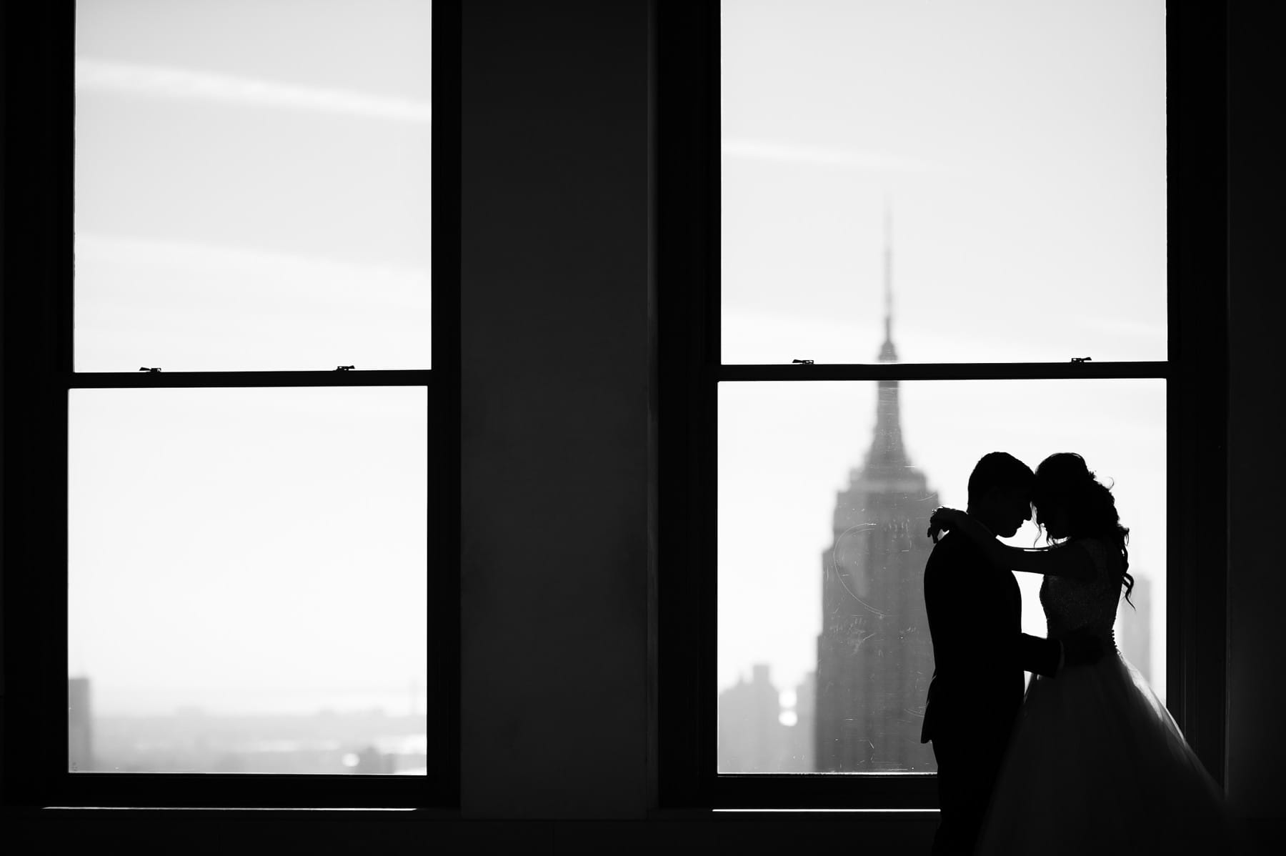 Top of the Rock outline | NYC elopement | Jackie Reinking officiates