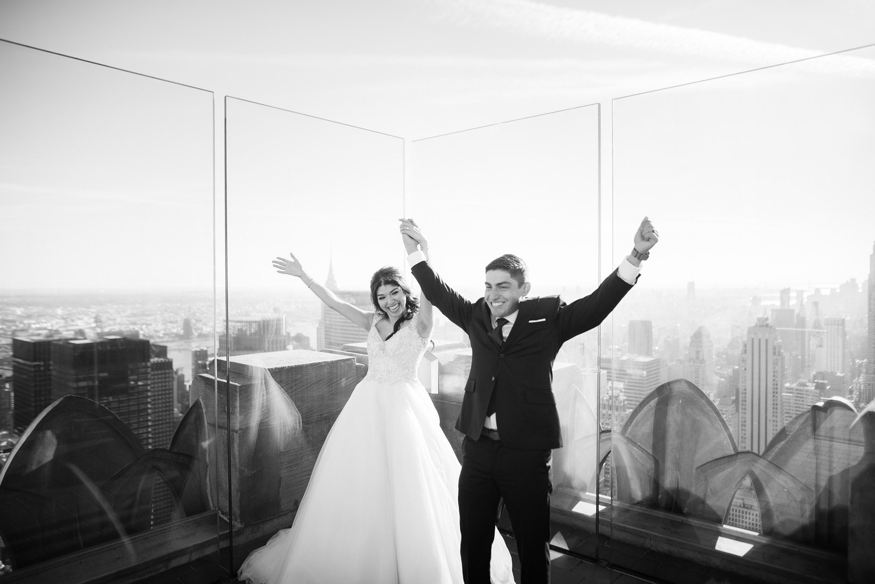 Top of the Rock elopement | NYC elopement | Jackie Reinking officiates