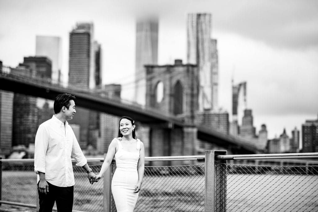 Getting married at the Brooklyn Bridge, Including your dogs in your elopement, Jackie Reinking Celebrant 
