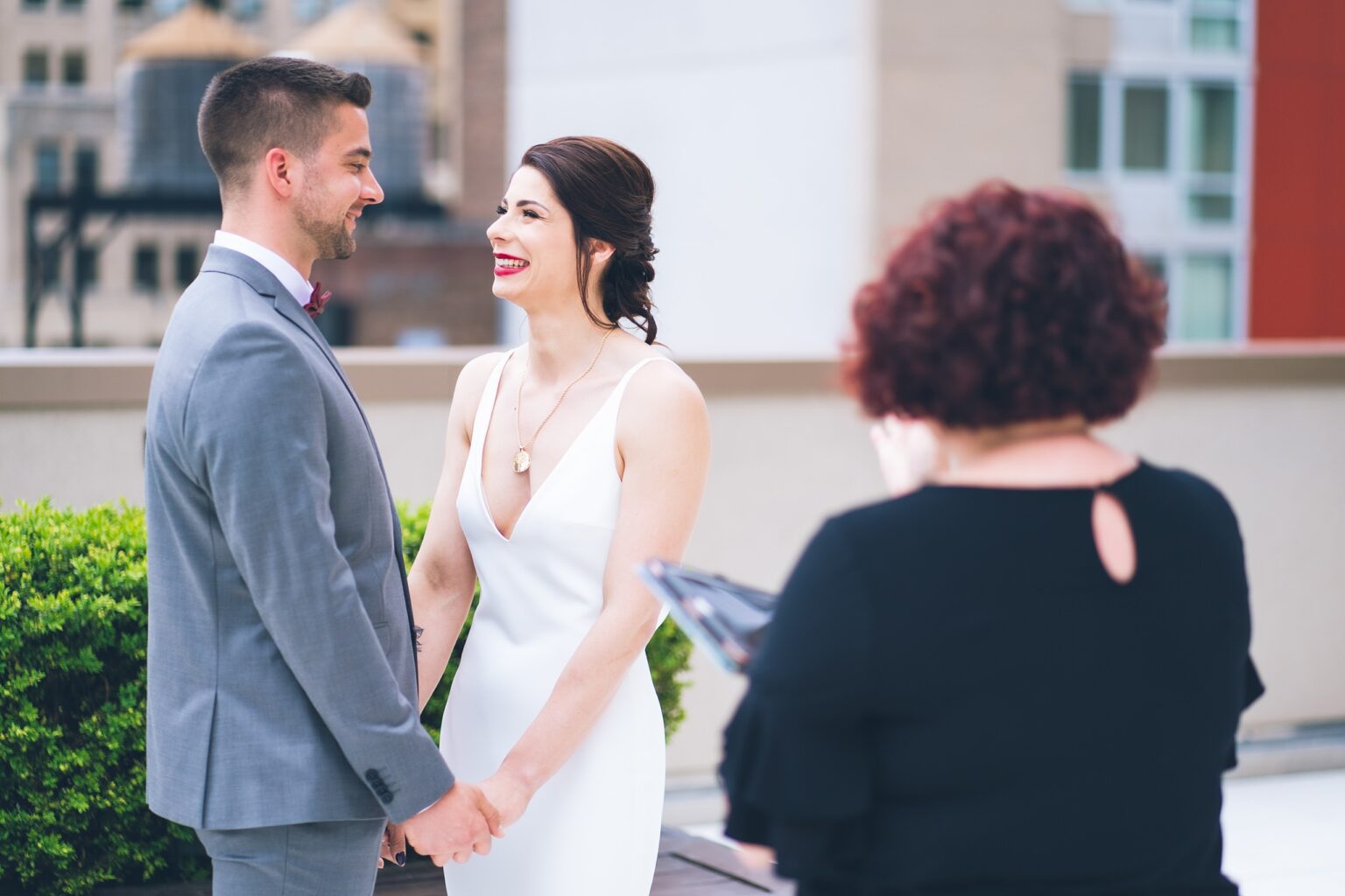 Magical NYC Rooftop Elopement: A Love Story in the Skyline