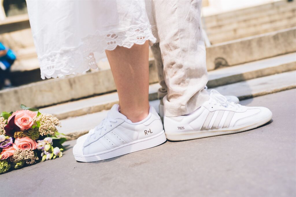 unique wedding shoes personal detail NYC elopement