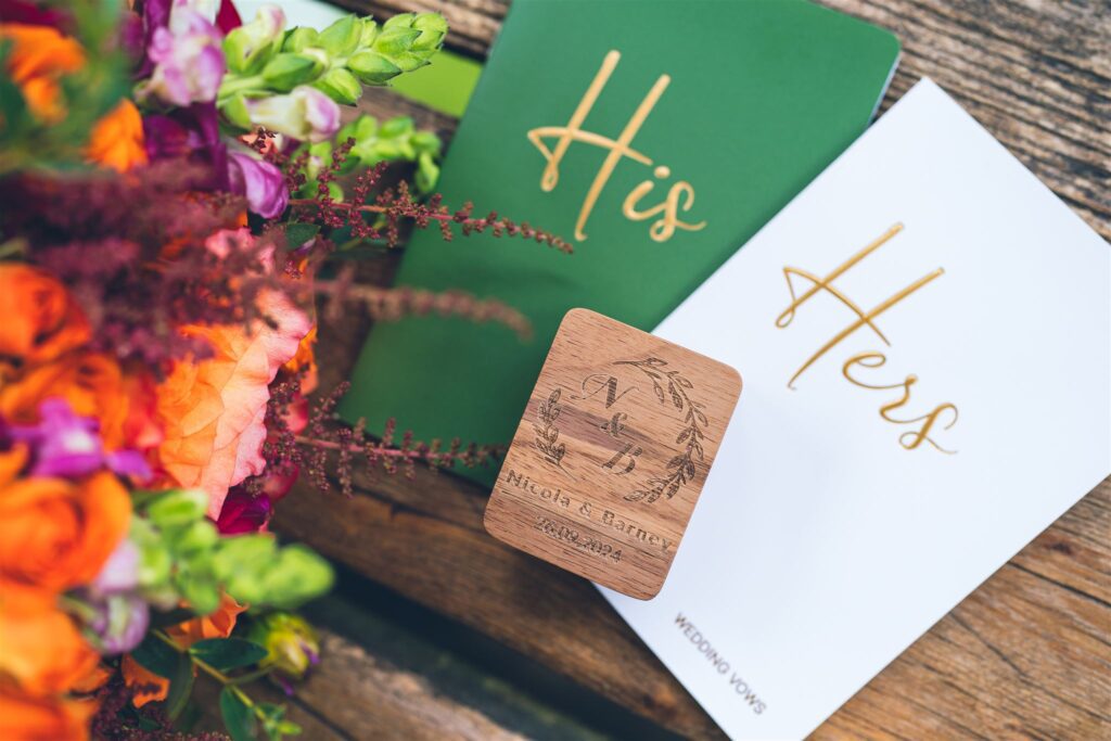 personal wedding detail NYC elopement vows
