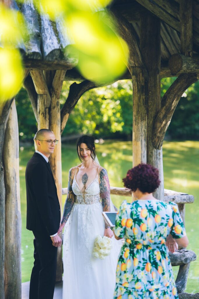 tattoo wedding details NYC elopement